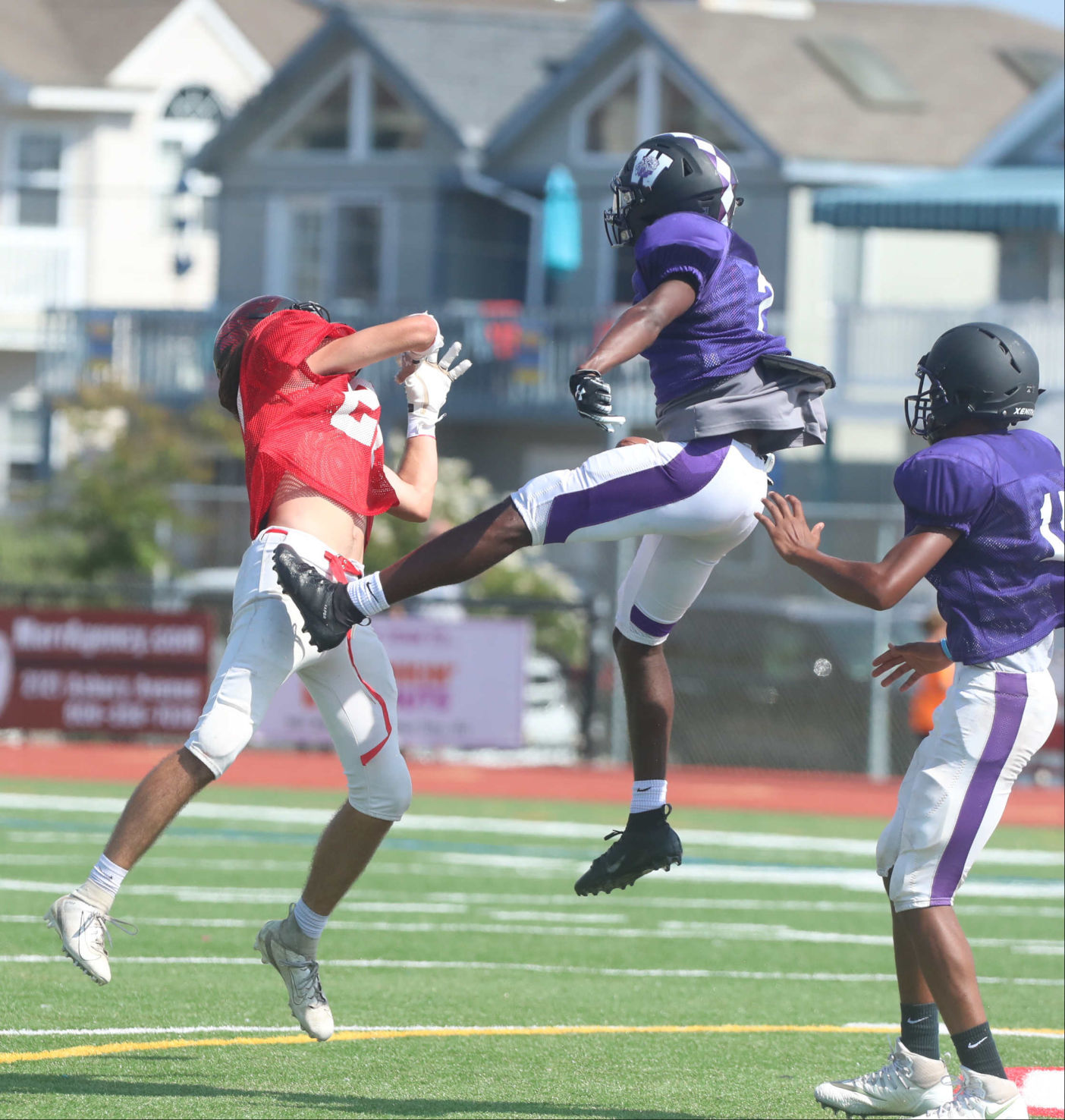 Ocean City Football scrimmage